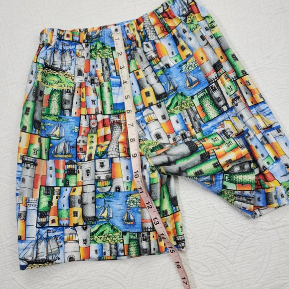 Fun Buildings Town Shorts kids 8/10 - Picture 6 of 7